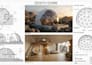 design geodesic dome, glamping dome, tiny home with realistic 3d rendering